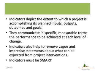 Program Planning Indicators Project Planning, Design and Management | PPTX