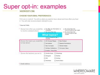 Time sensitive sales
