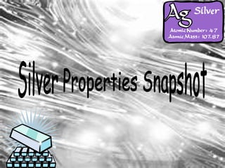 Silver Properties Snapshot 