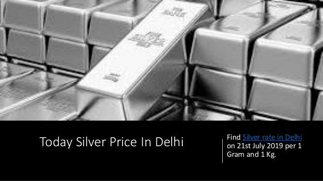 Silver Rate In Delhi