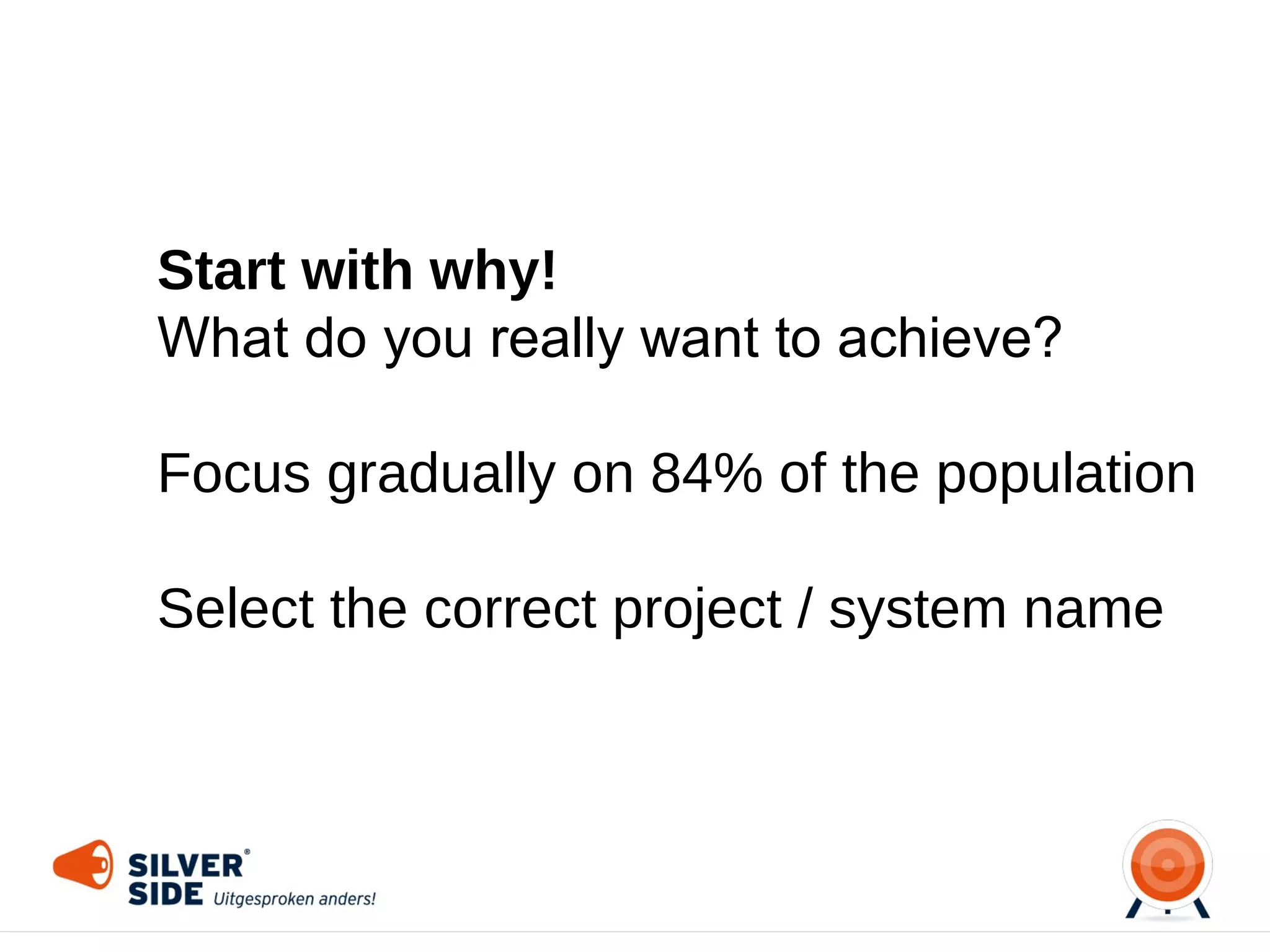 Introduction Social Business
3G Implementation Methodology
Why SharePoint 2013?
How to implement SharePoint 2013
Now what?

 