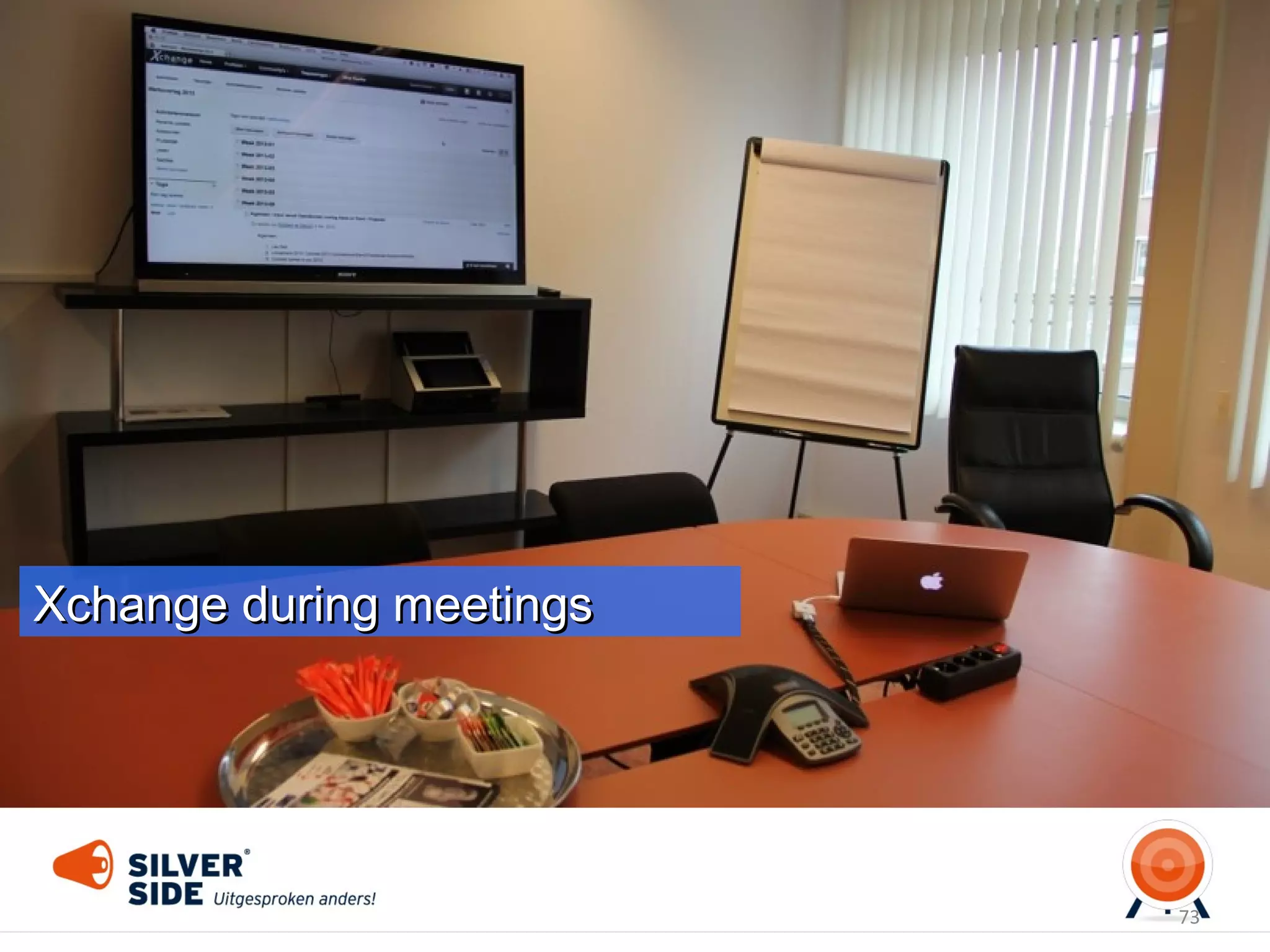 Xchange during coffee

73

 