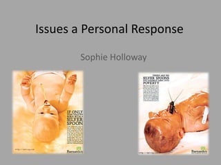 Issues a Personal Response  Sophie Holloway  