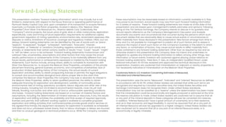 Investor Presentation – September 2022 / 2
Forward-Looking Statement
This presentation contains “forward-looking information” which may include, but is not
limited to, statements with respect to the future financial or operating performance of
Plymouth Realty Capital Corp. and, upon completion of its transaction to acquire Penasco
Quemado, La Frazada and Pluton properties, located in Mexico, (the “Mexican Silver
Properties”) from Silver One Resources Inc., Silverton Metals Corp. (collectively, the
“Company”) and its projects, the future price of gold, silver or other metal prices, exploration
expenditures, costs and timing of future exploration, requirements for additional capital,
government regulation of mining operations, environmental risks, reclamation expenses, title
disputes or claims, limitations of insurance coverage and regulatory matters. Often, but not
always, forward-looking statements can be identified by the use of words such as “plans”,
“expects”, “is expected”, “budget”, “scheduled”, “estimates”, “forecasts”, “intends”,
“anticipates”, or “believes” or variations (including negative variations) of such words and
phrases, or statements that certain actions, events or results “may”, “could”, “would”, “might”
or “will” be taken, occur or be achieved. Forward-looking statements involve known and
unknown risks, uncertainties, assumptions and other factors that may cause the actual
results, performance or achievements of the Company to be materially different from any
future results, performance or achievements expressed or implied by the forward-looking
statements. Such factors include, among others, ability to complete its transaction with
Silver One Resources Inc. to acquire the Mexican Silver Properties, completion of the private
placement financing, general business, economic, and competitive uncertainties; lack of
production; limited operating history of the Company; the actual results of current
exploration activities; ability to obtain prospecting licenses or permits; the legal obligations
to consult and accommodate aboriginal land claims; proper title to the claim that
comprises the Mexican Silver Properties; the Company may lose or abandon its interest in
the Mexican Silver Properties; ability to retain qualified personnel; the ability to obtain
adequate financing for exploration and development; volatility of commodity prices;
environmental risks of mining operations; accidents, labour disputes and other risks of the
mining industry, including but not limited to environmental hazards, cave-ins, pit-wall
failures, flooding, rock bursts and other acts of God or unfavourable operating conditions
and losses. Forward-looking statements are based on a number of material factors and
assumptions, including the determination of mineral reserves or resources, if any, the results
of exploration and drilling activities, the availability and final receipt of required approvals,
licenses and permits, that sufficient working capital is available to complete proposed
exploration and drilling activities, that contracted parties provide goods and/or services on
the agreed time frames, the equipment necessary for exploration is available as scheduled
and does not incur unforeseen break downs, that no labour shortages or delays are incurred
and that no unusual geological or technical problems occur. While the Company considers
these assumptions may be reasonable based on information currently available to it, they
may prove to be incorrect. Actual results may vary from such forward-looking information
for a variety of reasons. These forward-looking statements are made as of the date of this
presentation and are based upon management’s beliefs, estimates and opinions. Following
listing on the TSX Venture Exchange, the Company intends to discuss in its quarterly and
annual reports referred to as the Company’s Management’s Discussion and Analysis
documents any events and circumstances that occurred during the period to which such
document relates that are reasonably likely to cause actual events or circumstances to
differ materially from those disclosed in this presentation. New factors emerge from time to
time, and it is not possible for management to predict all of such factors and to assess in
advance the impact of each such factor on the Company’s business or the extent to which
any factor, or combination of factors, may cause actual results to differ materially from
those contained in any forward-looking statement. Other than as required by law and as
otherwise stated in this presentation the Company does not intend and undertakes no
obligation to update any forward-looking information to reflect, among other things, new
information or future events. Investors are cautioned against placing undue reliance on
forward-looking statements. Peter Born, P. Geo, an independent Qualified Person under
National Instrument 43-101 has reviewed and approved the technical disclosure in this
presentation. Investors are cautioned that mineralization on adjacent or nearby properties is
not necessarily indicative of mineralization on the Mexican Silver Properties.
Cautionary Note to U.S. Investors Concerning Estimates of Measured,
Indicated and Inferred Resources
This presentation uses the terms “Measured”, “Indicated” and “Inferred” Resources as defined
in accordance with NI 43-101. United States readers are advised that while such terms are
recognized and required by Canadian securities laws, the United States Securities and
Exchange Commission does not recognize them. Under United States standards,
mineralization may not be classified as a “reserve” unless the determination has been made
that the mineralization could be economically and legally produced or extracted at the time
the reserve calculation is made. United States readers are cautioned not to assume that all
or any part of the mineral deposits in these categories will ever be converted into reserves.
In addition, “Inferred Resources” have a great amount of uncertainty as to their existence,
and as to their economic and legal feasibility. It cannot be assumed that all or any part of
an Inferred Resource will ever be upgraded to a higher category. United States readers are
also cautioned not to assume that all or any part of an Inferred Resource exists, or is
economically or legally mineable.
 