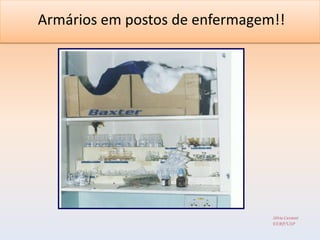 Armários em postos de enfermagem!!




                                Silvia Cassiani
                                EERP/USP
 