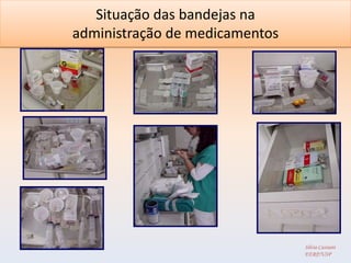 Situação das bandejas na
administração de medicamentos




                                Silvia Cassiani
                                EERP/USP
 