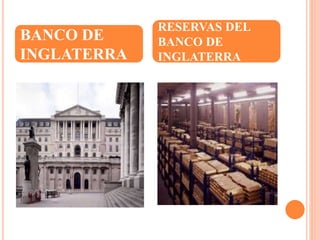BANCO DE
INGLATERRA
RESERVAS DEL
BANCO DE
INGLATERRA
 