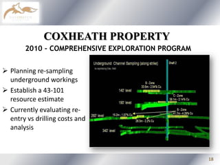 Seeking properties with highly prospective geology that out team can develop ‘Drill Ready’ targets. 