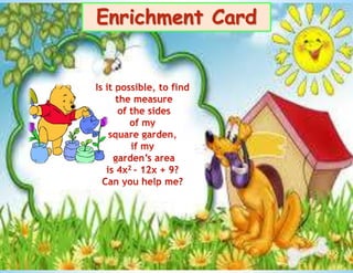 Enrichment Card
 