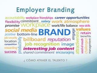 Employer Branding 
¿ CÓMO ATRAER EL TALENTO ? 
 