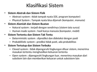 Sistem Information manajemen with statistic | PPT