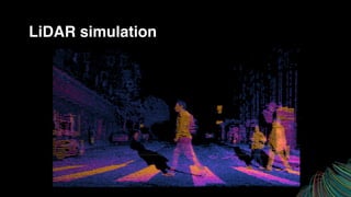 LiDAR simulation
 