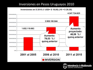 Inversiones en Pesos Uruguayos 2010
 