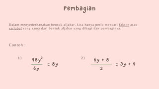 Comprehensive Guide to Algebraic Expressions and Operations | PDF