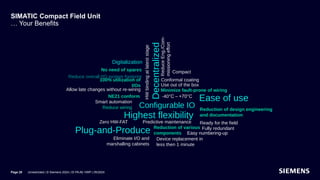 SIMATIC Compact Field Unit (CFU) Siemens | PPTX