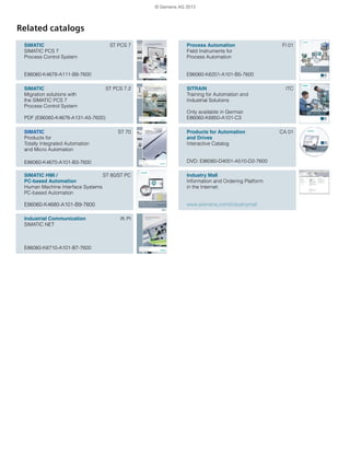 Simaticpcs7 stpcs7 ao_complete_english_2013_web | PDF