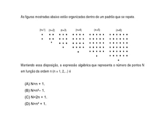 (A) N=n + 1.
(B) N=n²– 1.
(C) N=2n + 1.
(D) N=n² + 1.
 