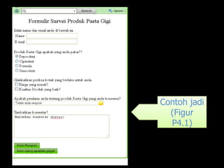 Contoh jadi
  (Figur
  P4.1)
 