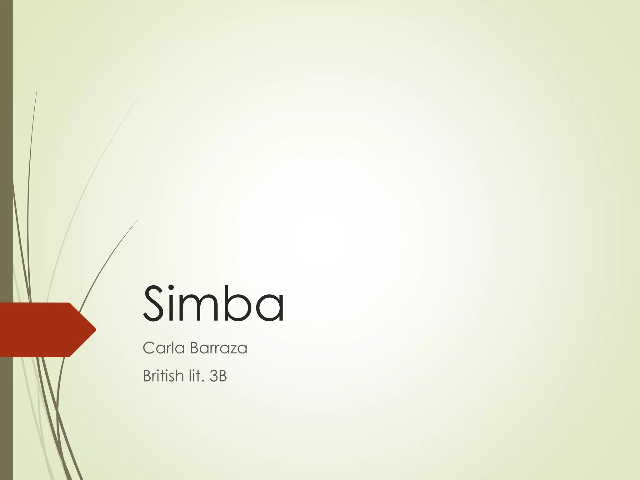 Simba project | PPTX