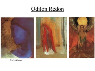 Odilon Redon
Portrait blue
 