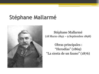 Arthur RimbaudJean Nicolas Arthur Rimbaud(20 Octubre de 1854 – 10 Noviembre de 1891)Obra principal: “Una temporada en el infierno”