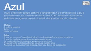 Simbologia das Cores