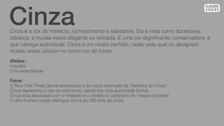 Simbologia das Cores