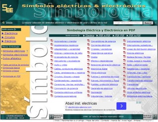 Simbología eléctrica electrónica en formato PDF