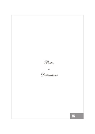 Postos
e
Distintivos

47

 