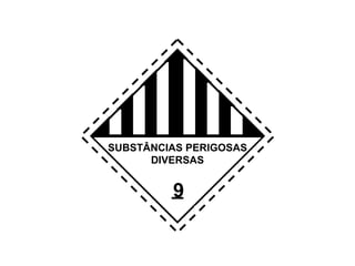 SÓLIDO INFLAMÁVEL SUBSTÂNCIAS PERIGOSAS DIVERSAS 9 