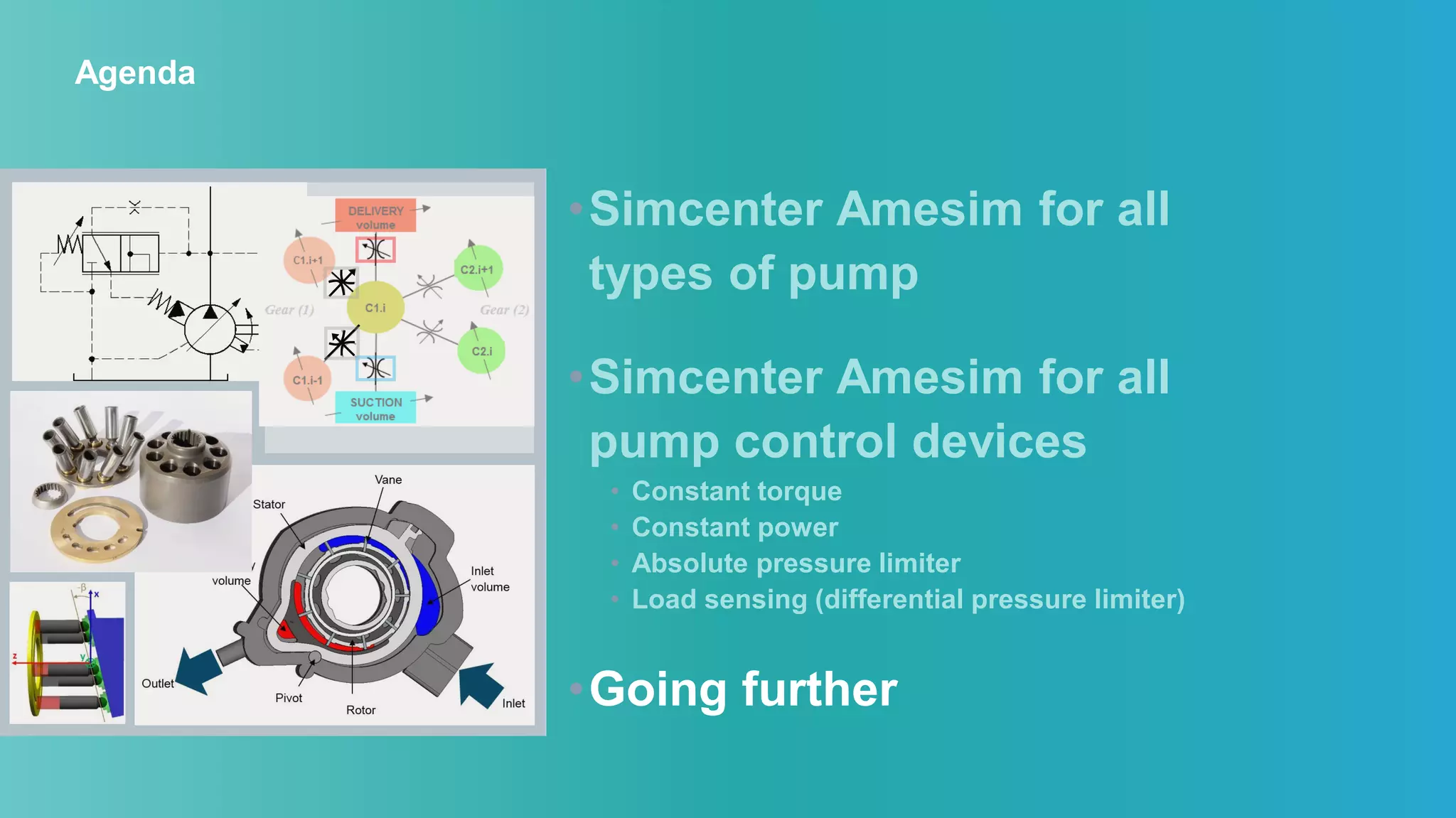 Simcenter Amesim for virtual pumps design - A selection of theses and ...