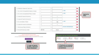 6
SIMULACIÓN EN GERENCIA FINANCIERA - SIMDEF // INSTRUCTIVO DE OPERACIÓN - [ ALUMNO ]
4. Finalmente se mostrarán
la fecha y hora de envió de
las decisiones.
Ingrese los
datos.
3. Luego de ingresar
los datos, seleccione
"Enviar Decisiones".
 
