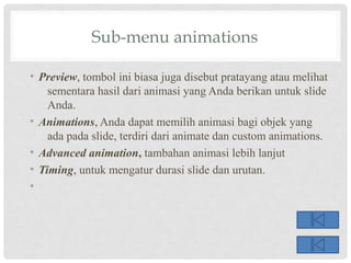 Materi lengkap tentang power point | ODP