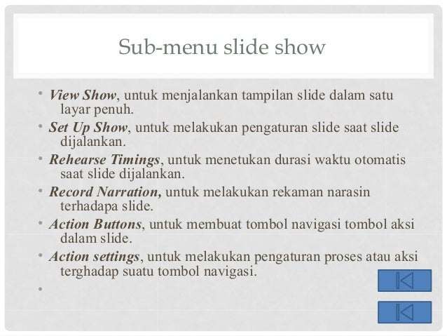 Materi lengkap tentang power point