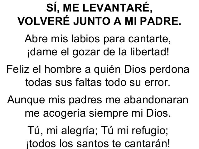Si me levantare