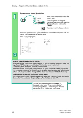 Simens plc training. simatic working-with-step-7 | PDF