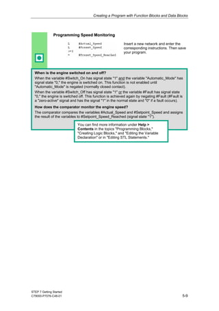 Simens plc training. simatic working-with-step-7 | PDF