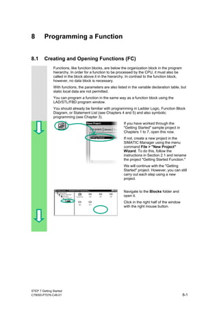 Simens plc training. simatic working-with-step-7 | PDF