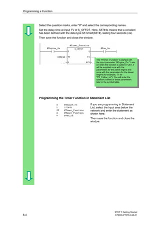 Simens plc training. simatic working-with-step-7 | PDF