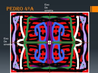 Eixo de
simetria
Eixo de
simetria
 