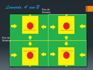 Eixo de
Simetria
Eixo de
Simetria
Leonardo, 4º ano B
 