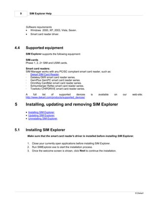 Sim explorer en | PDF