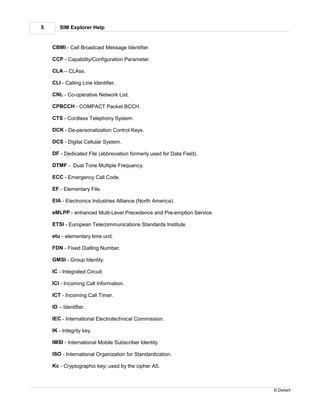 Sim explorer en | PDF