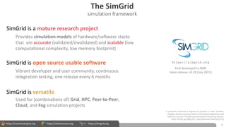 Modeling and Simulation of Parallel and Distributed Computing Systems with SimGrid, WRENCH, and WfCommons