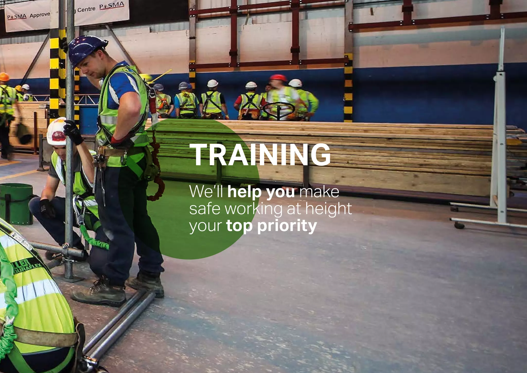 www.simian-risk.com
TRAINING
We’ll help you make
safe working at height
your top priority
 
