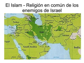 El Islam - Religión en común de los enemigos de Israel 