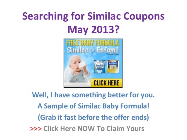 Similac coupons-may2013
