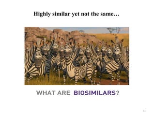 Highly similar yet not the same…
31
 