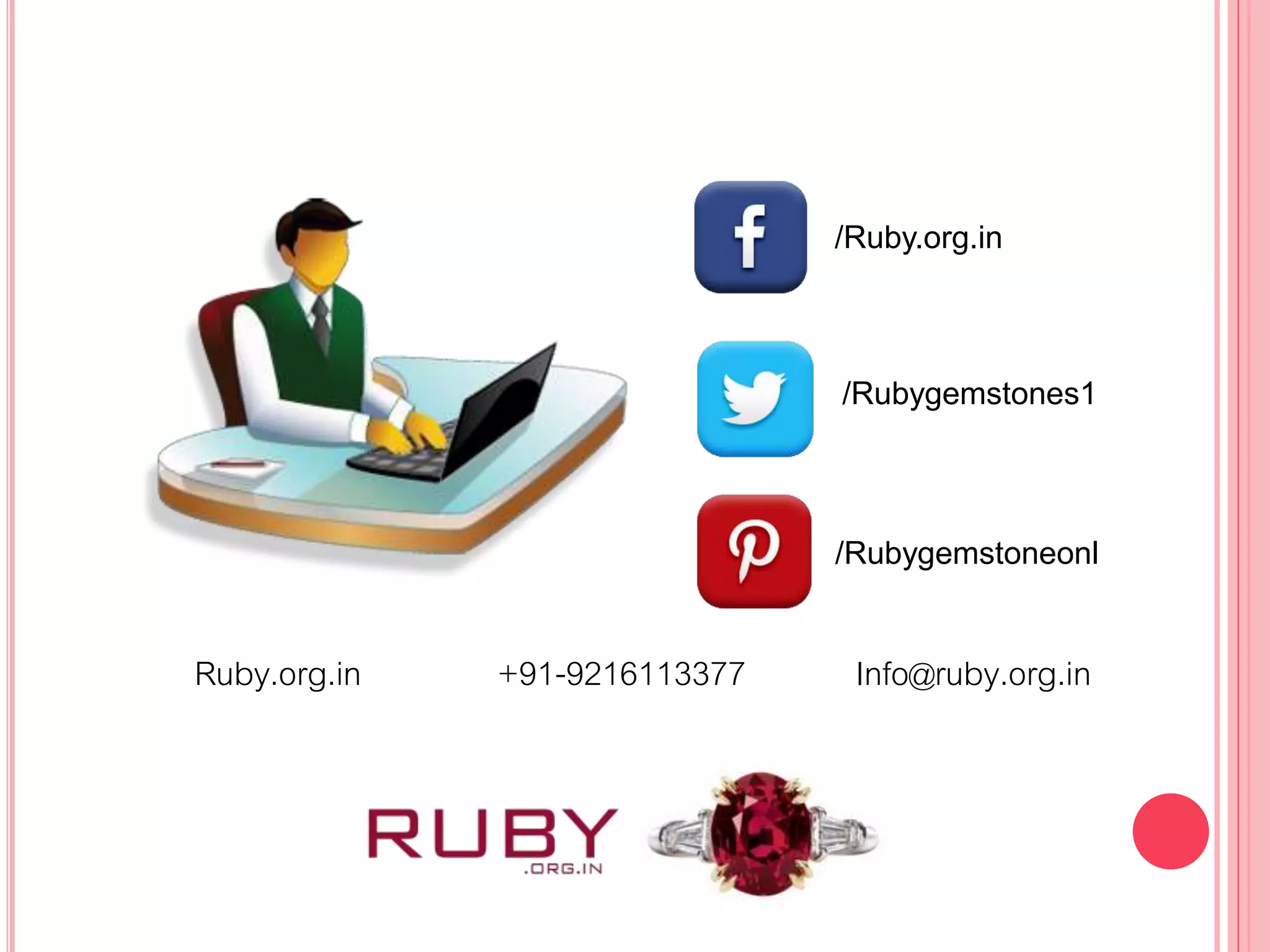 Similarities and difference between rubies and sapphire stone | PPT