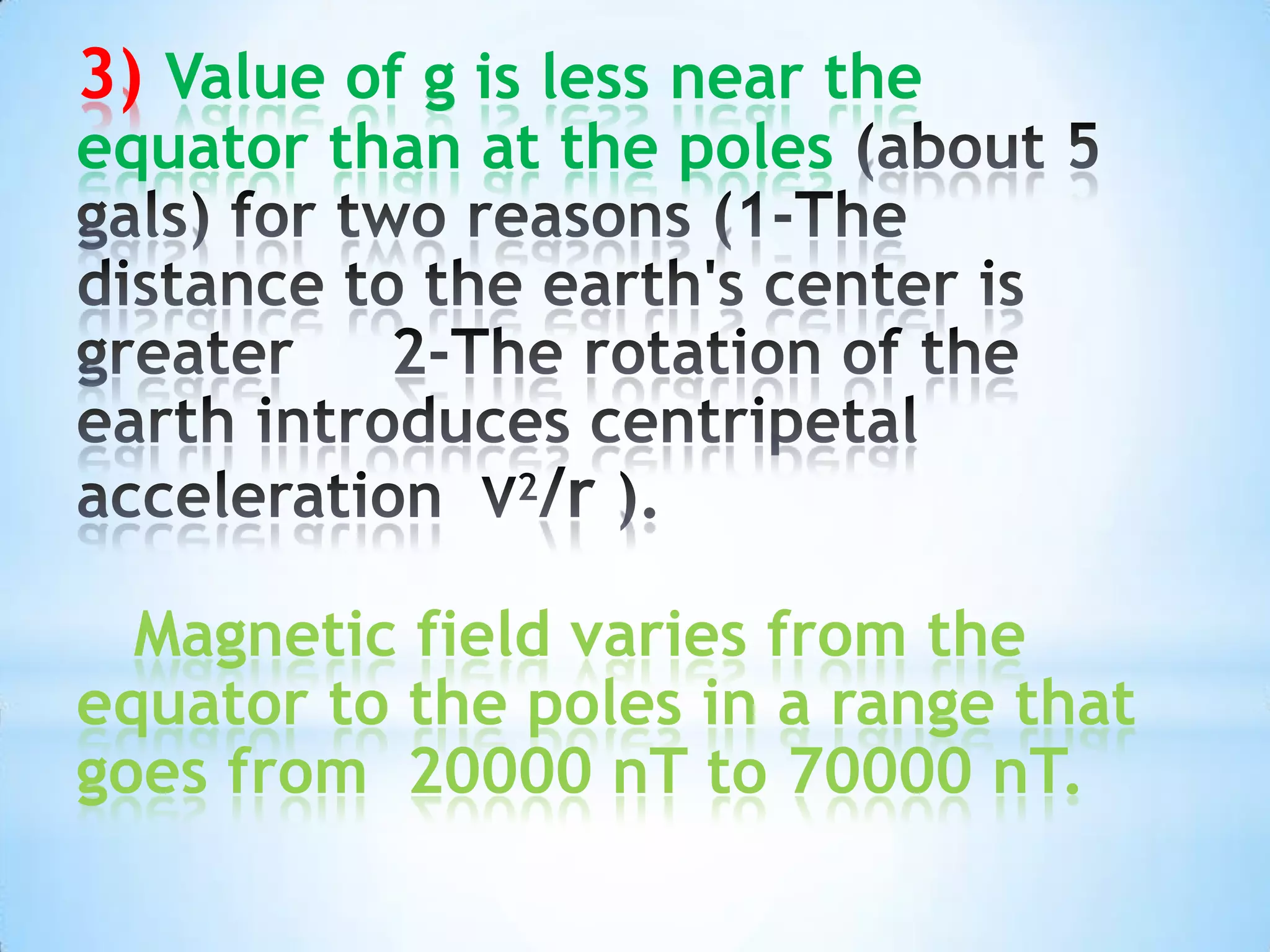 Similarities and differences between gravity and magnetic | PPTX